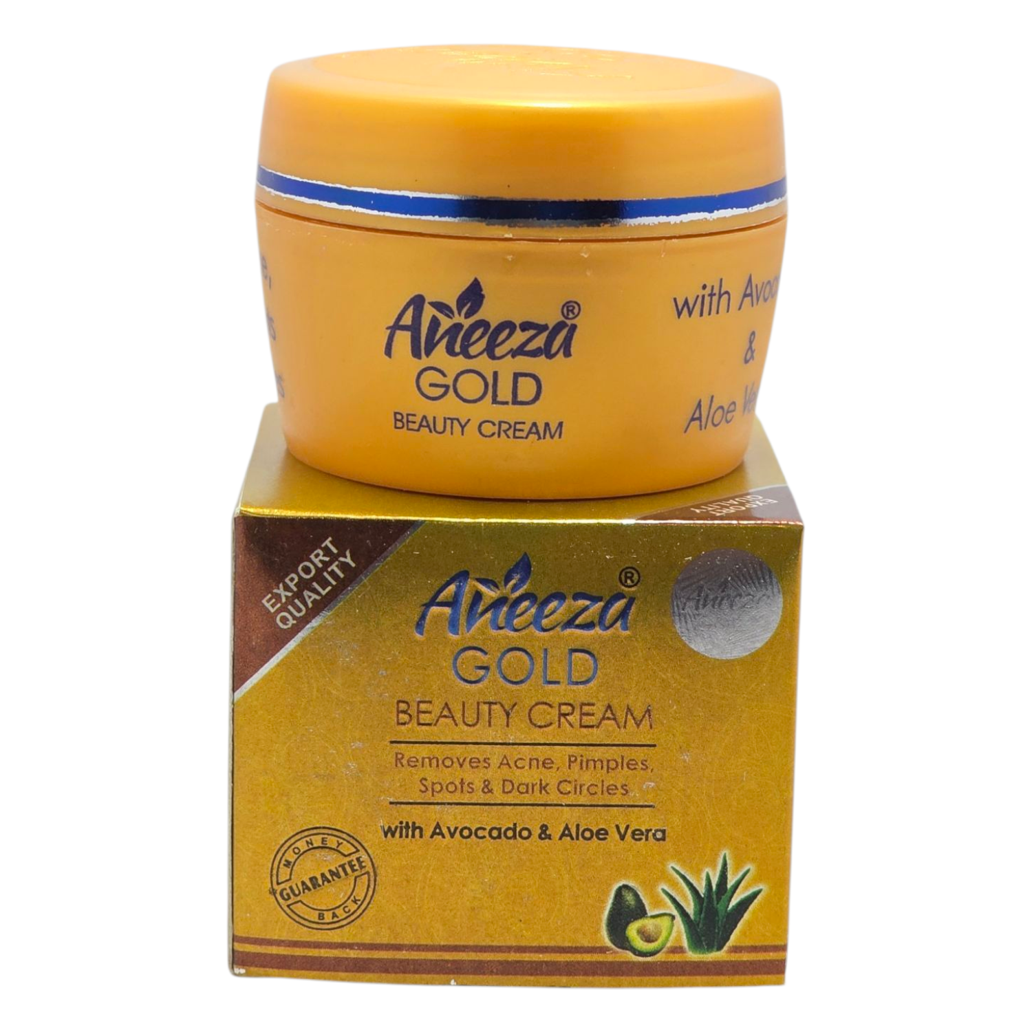 Aneeza Gold Beauty Cream with avocado and aloe vera 30g Aneeza Gold Beauty Cream with avocado and aloe vera 30g