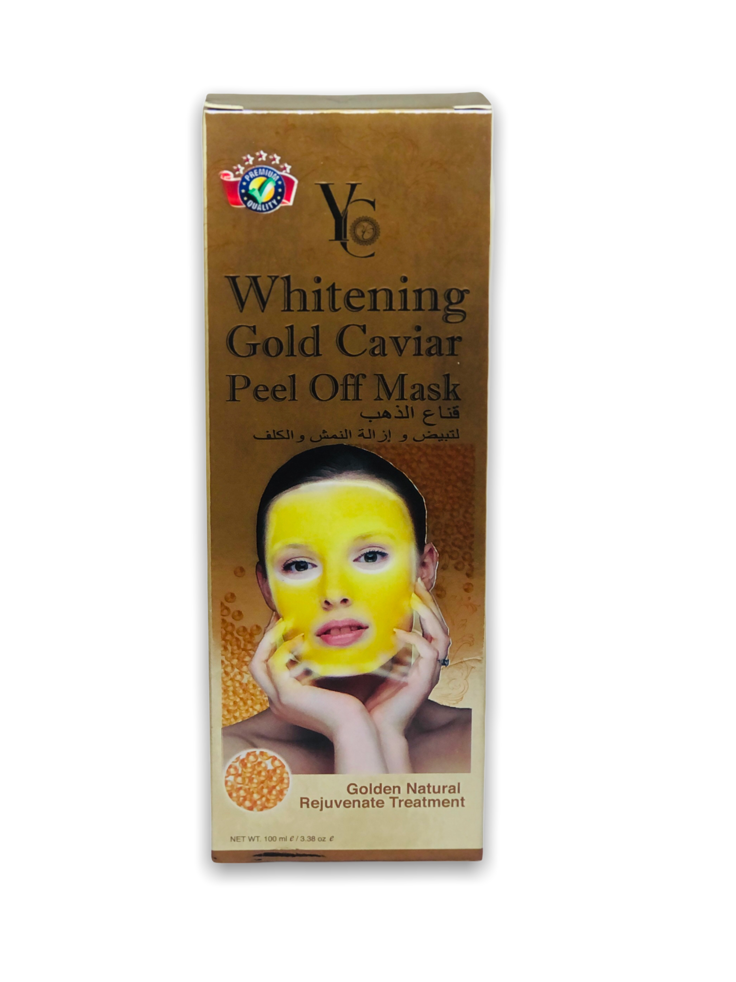 Yc Peel Off Mask Gold 1 Yc Whitening Gold Caviar Peel off mask 100ml