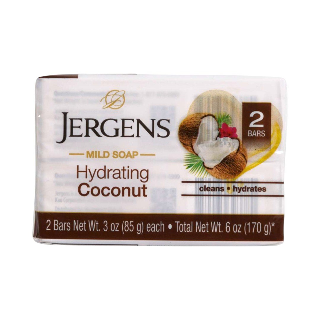 Jergens Hydrating Coconut Soap (2 Pack of 85g) 15 Jergens Hydrating Coconut Soap (2 Pack of 85g)