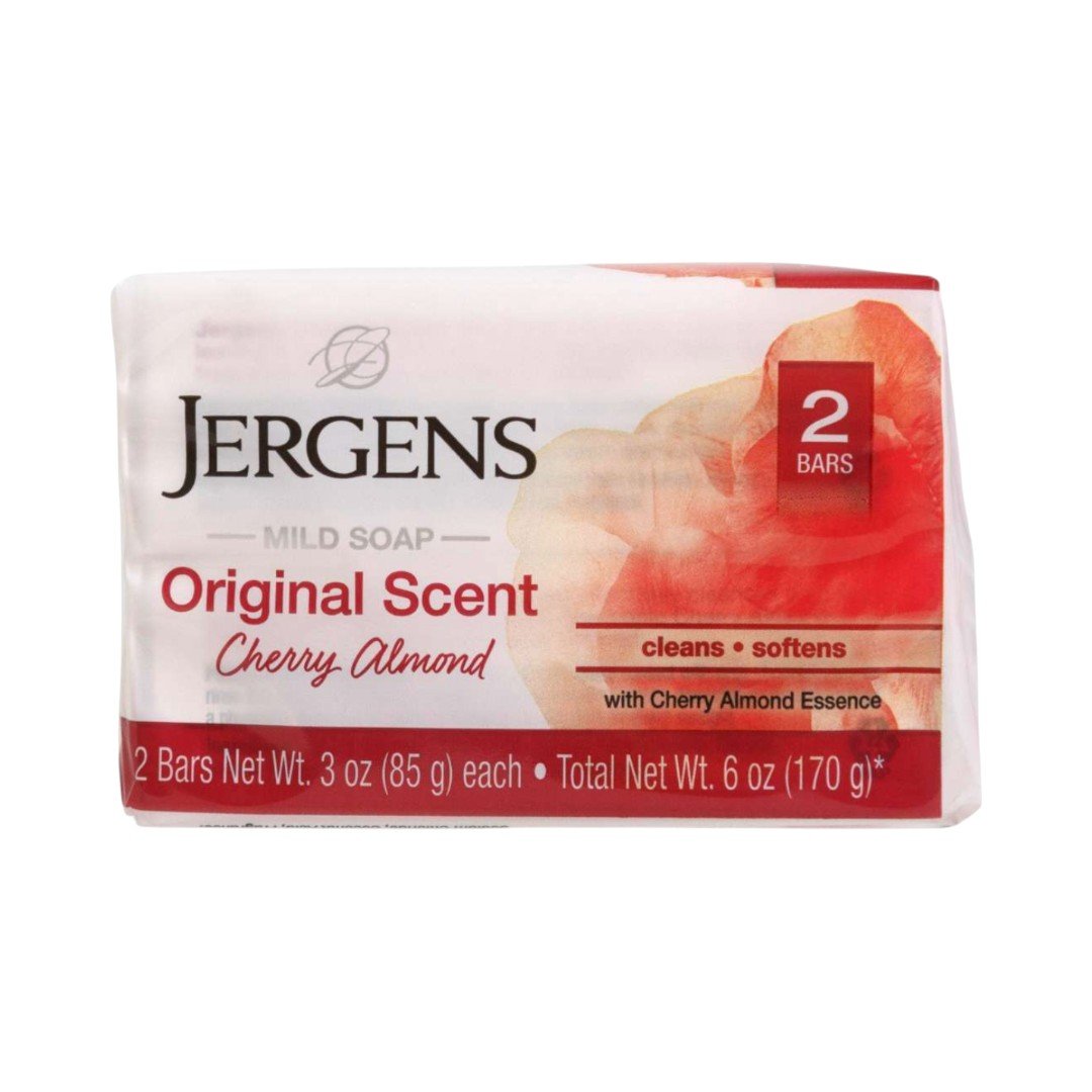 Jergens Original Scent Cherry Almond Soap (2 Pack of 85g) 14 Jergens Original Scent Cherry Almond Soap (2 Pack of 85g)