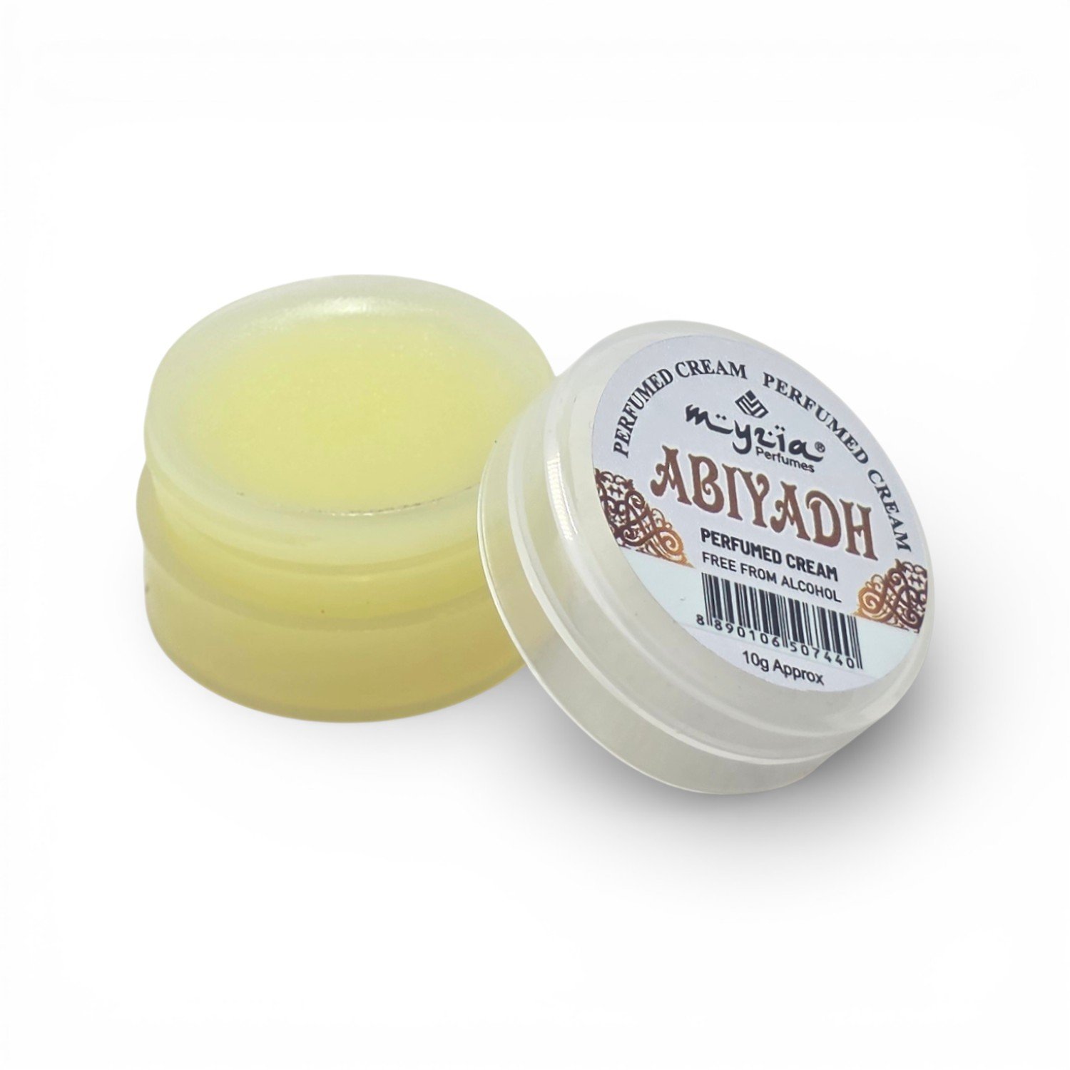 Myzia-Abiyadh-Perfume-Cream-10g-2.jpg Myzia Abiyadh Perfume Cream 10g - Image 1