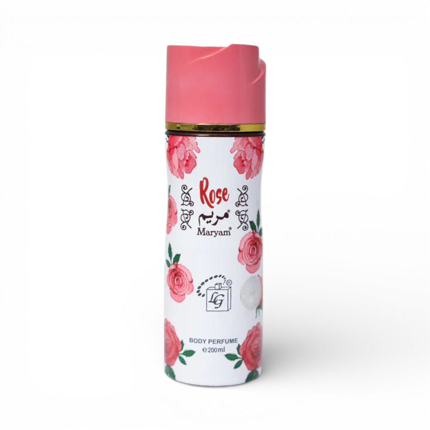 Maryam-Body-Spray-Rose-200ml-3.jpg Maryam Body Spray Rose 200ml - Image 1