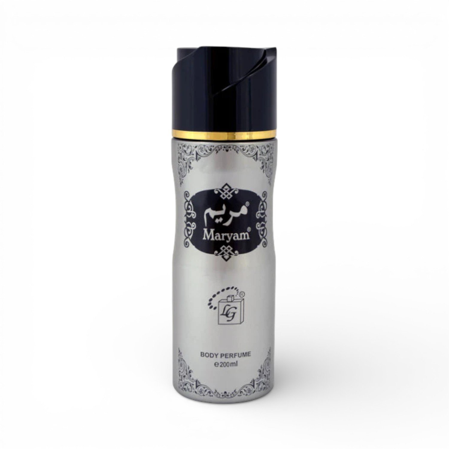 Maryam-Body-Spray-Silver-200ml-2.jpg Maryam Body Spray Silver 200ml - Image 1