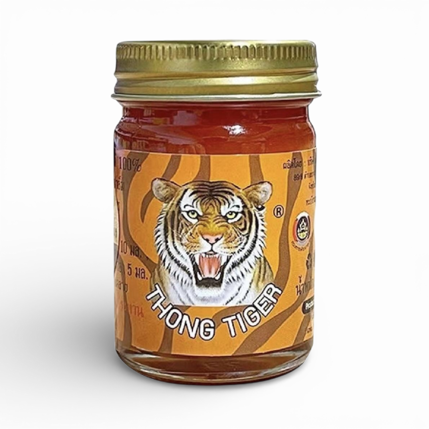 Thong-Tiger-Thai-Herbal-Balm-100-Natural-Extracts-Relieve-Muscle-1.png Thong Tiger Thai Herbal Balm 100% Natural Extracts Relieve Muscle 50g - Image 1
