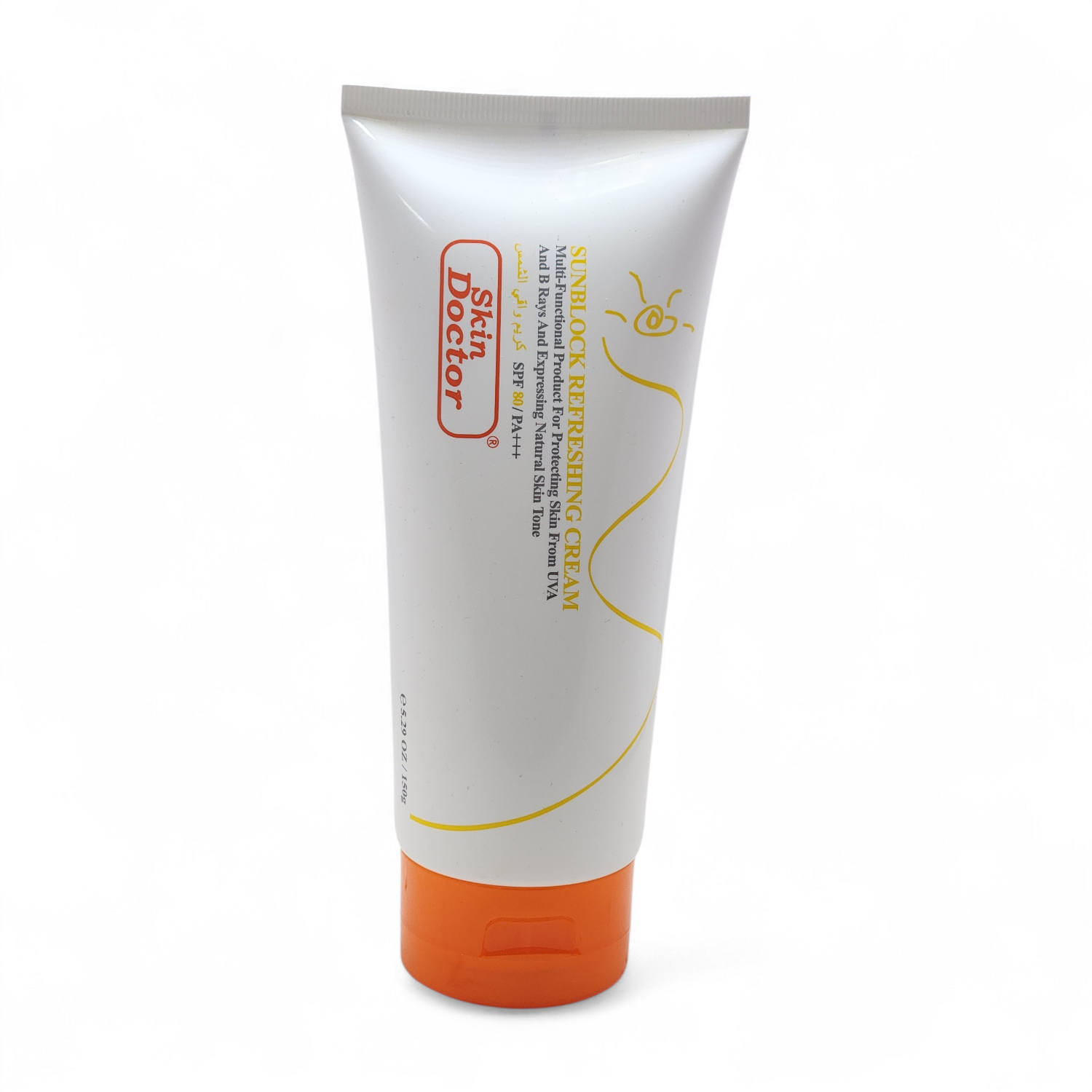 1-1.png Skin Doctor SUNBLOCK REFRESHING CREAM SPF80 150g - Image 1