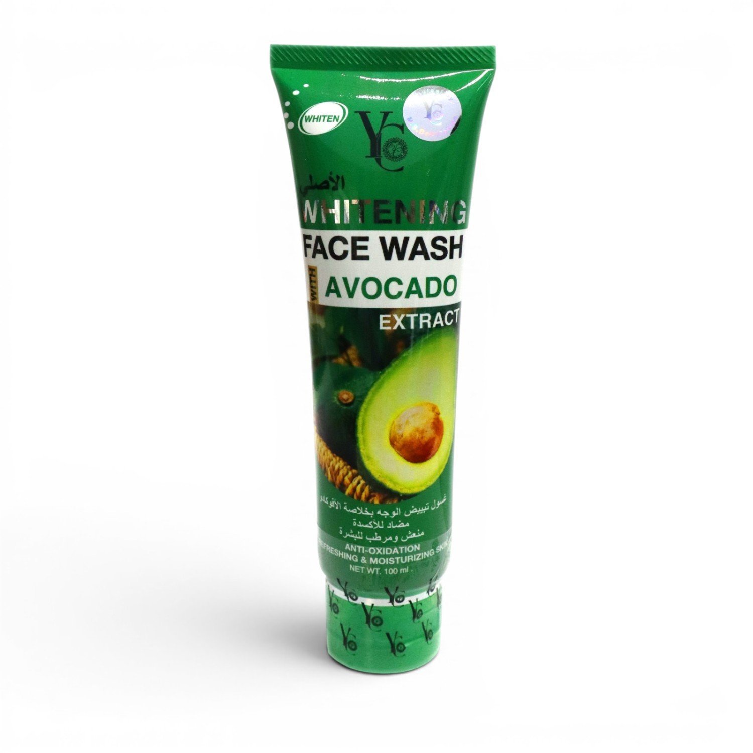 Yc-Whitening-Face-Wash-with-Avocado-Extract-100ml.jpg Yc Whitening Face Wash with Avocado Extract 100ml - Image 1