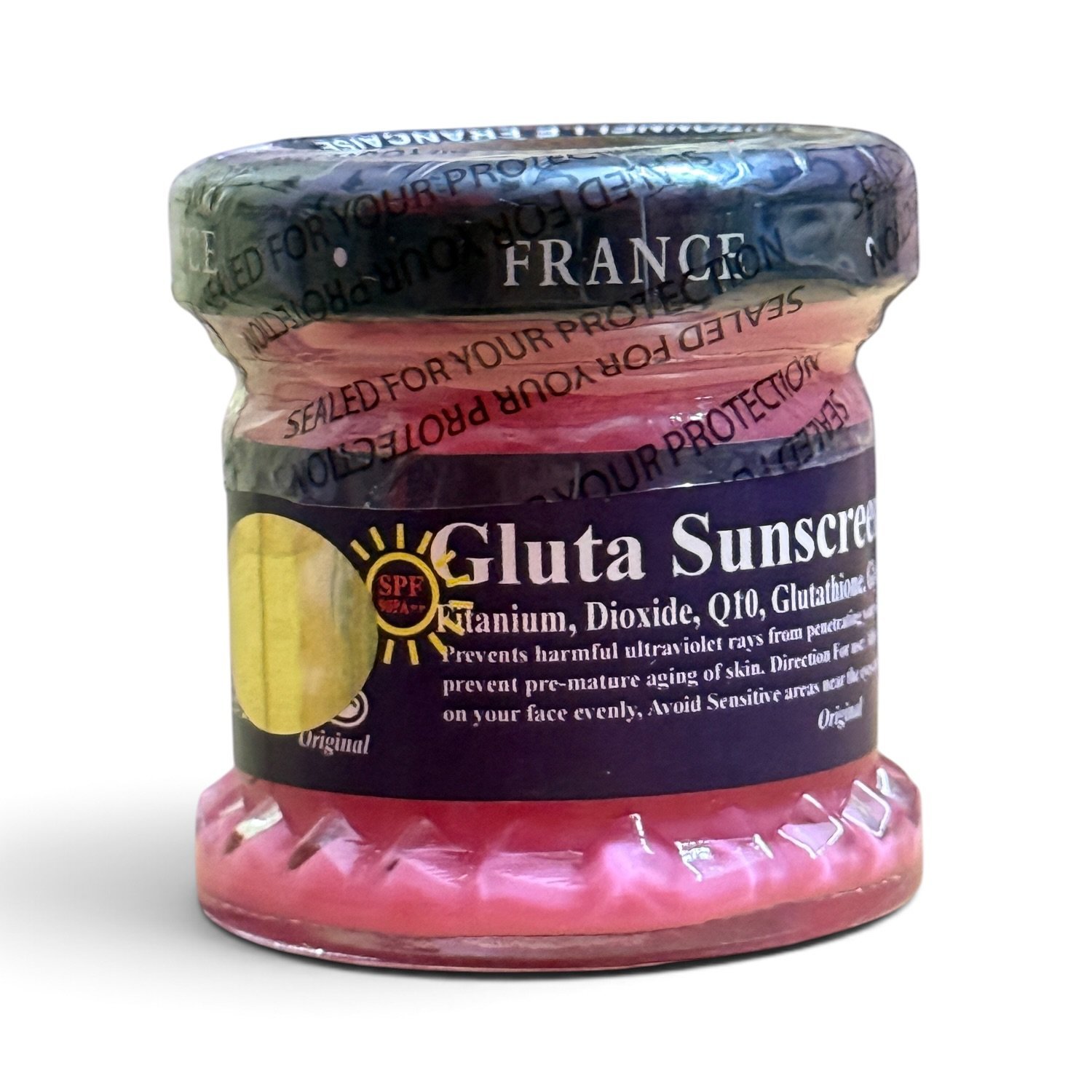 IMG_4886.jpg Original St. Dalfour Gluta Sunscreen Cream – Made in Kuwait SPF Skin Brightening & Sun Protection Day Cream (50g) - Image 1