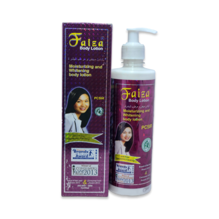 Faiza Moisturizing And whitening body lotion 450ml