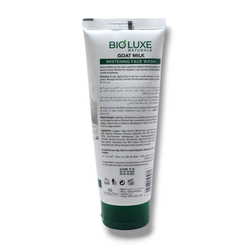 Bioluxe Whitening Goat Milk