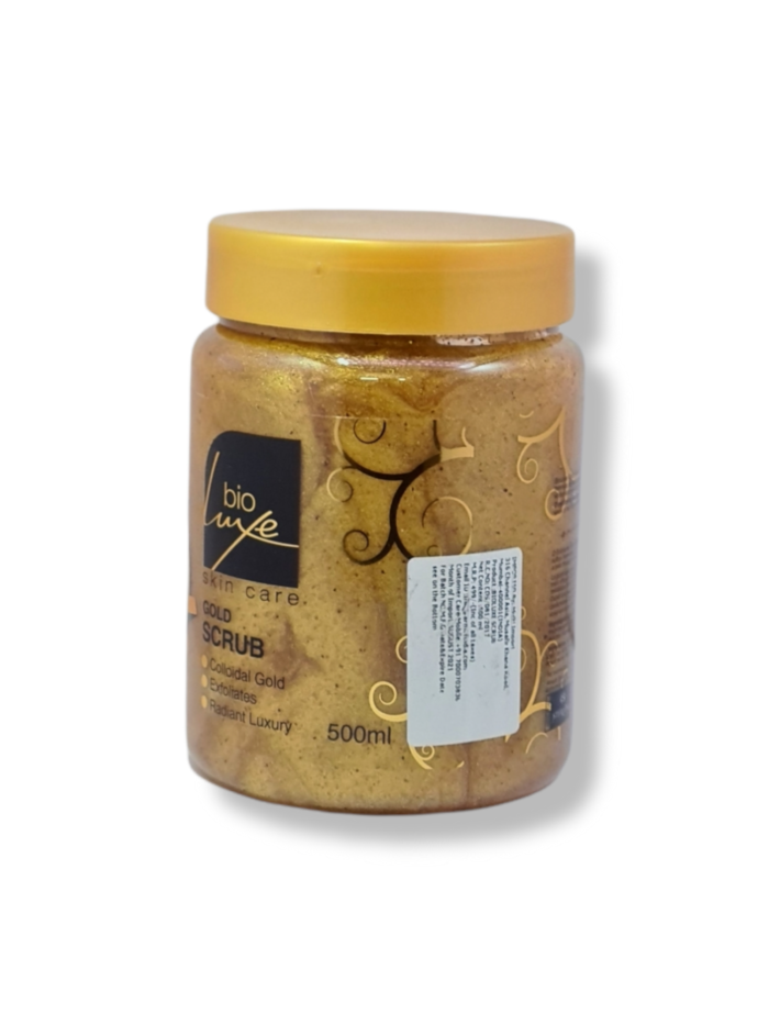 Bio Luxe Skin Care Gold Scrub 500ml