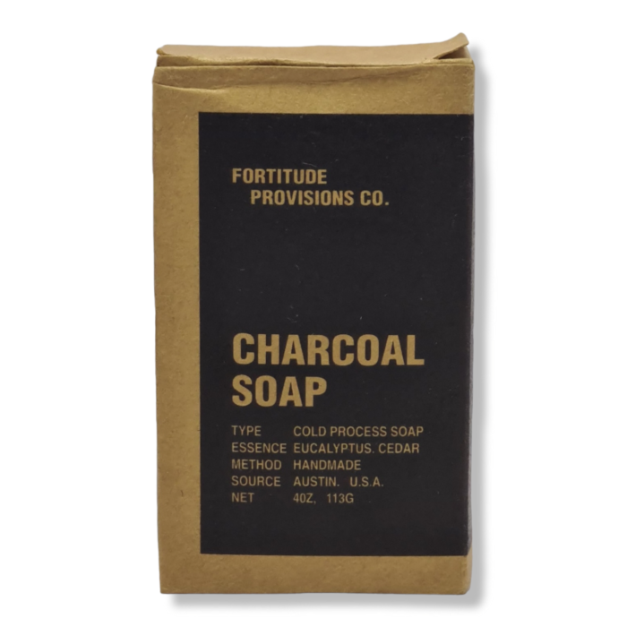 Fortitude Provisions Co. Charcoal Soap 113G ( imported )