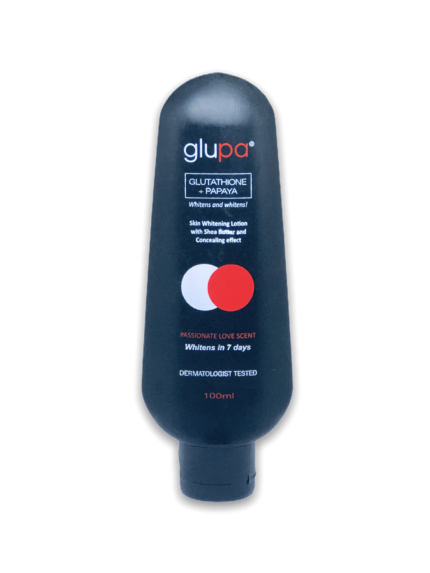 Glupa Glutathione and Papaya skin whitening lotion 100ml