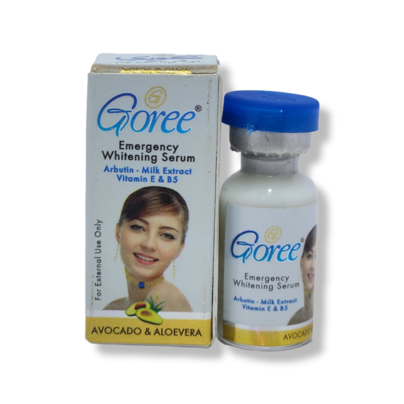 Goree Emergency Whitening Serum With Avocado And Aloevera 3ml