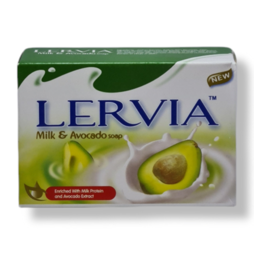 Lervia Soap Enriched with Milk Protein and Avocado Extract 90g