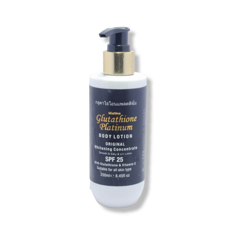 Mistline Glutathione whitening body lotion SPF25 250ml