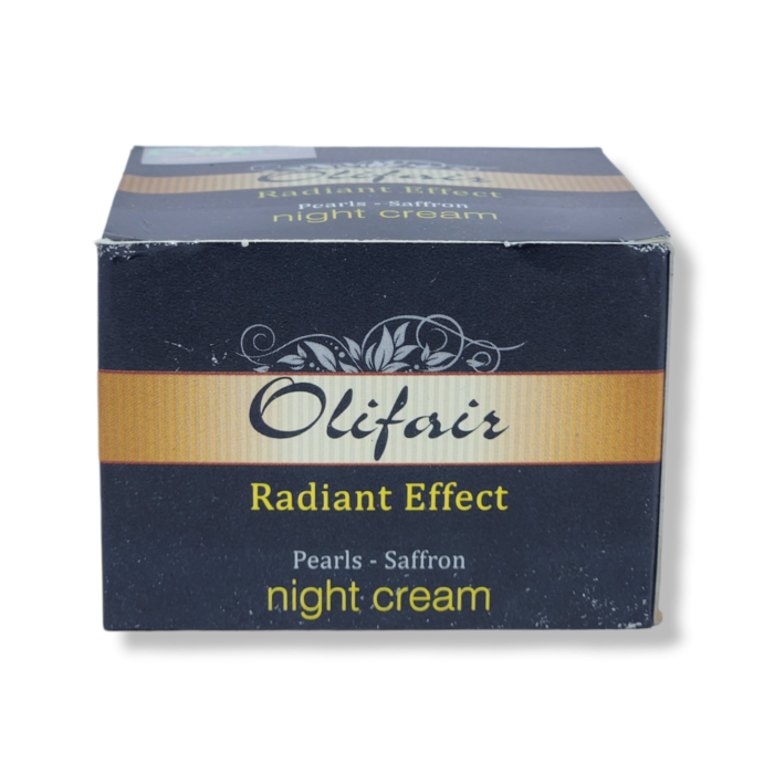 Olifair Radiant Effect Pearls - Saffron night cream 50g