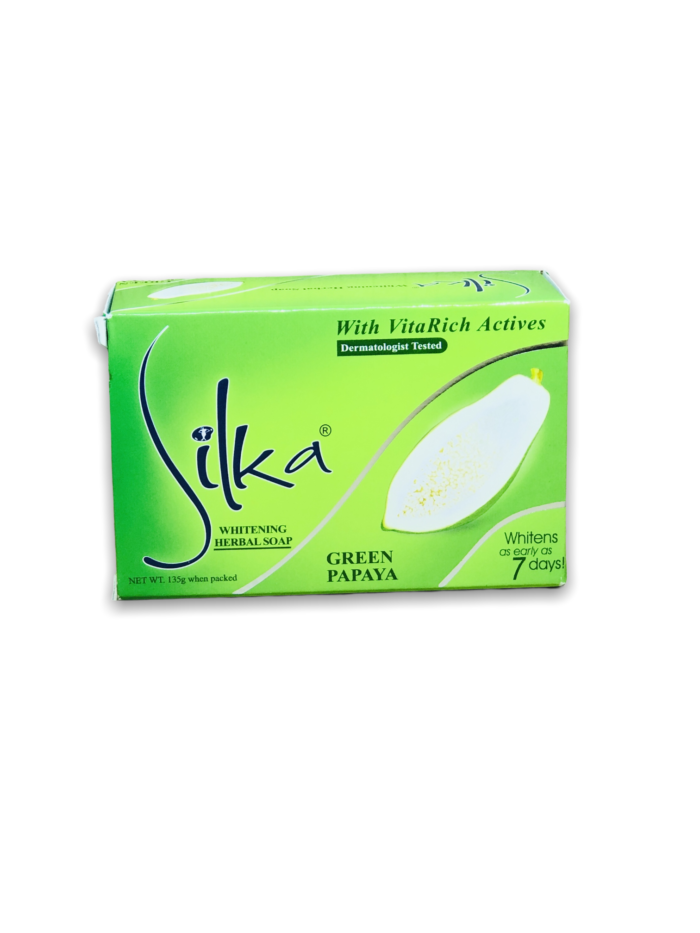 Silka Green Papaya Skin Whitening Soap 135g