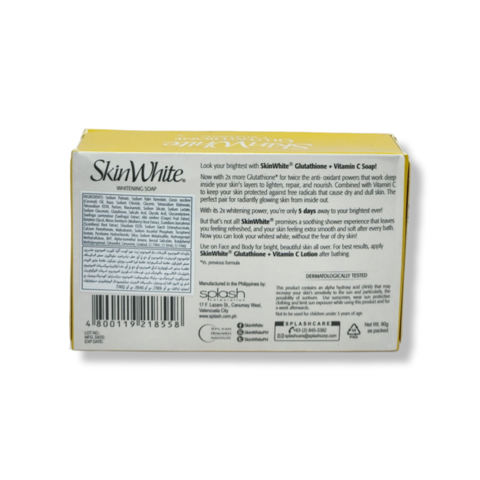 Skinwhite Glutathione and vitamin c Soap 90g