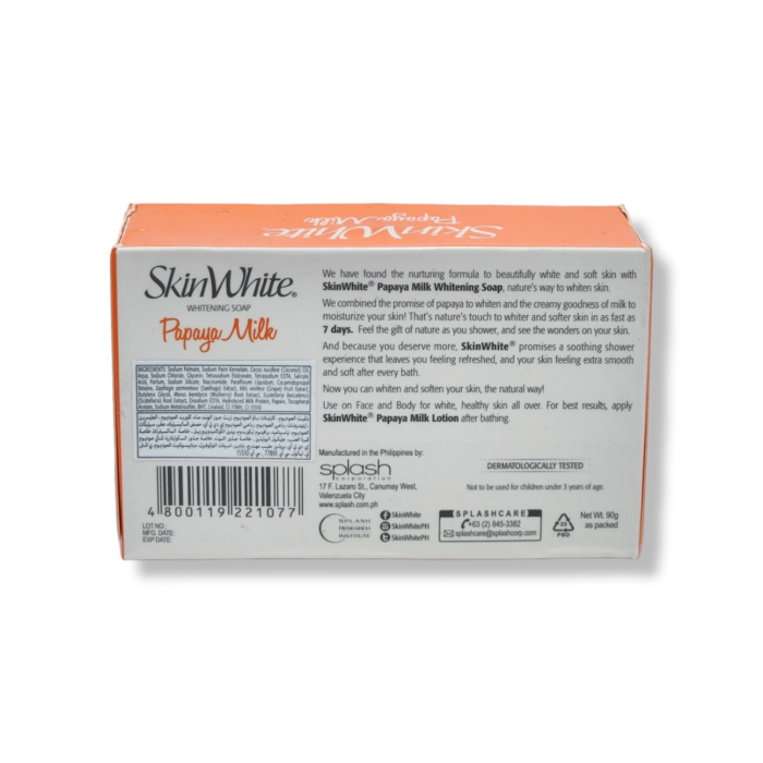 Skinwhite Papaya Milk Soap 90g