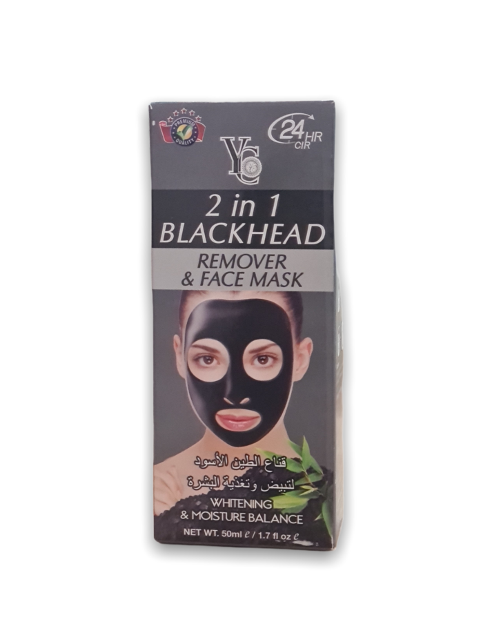 Yc 2 in 1 Bamboo blackhead remover and face mask 50ml