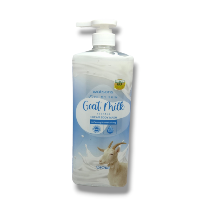 Watsons Love My Skin Goat Milk Scented Cream Body Wash 1000ml Watsons Goat