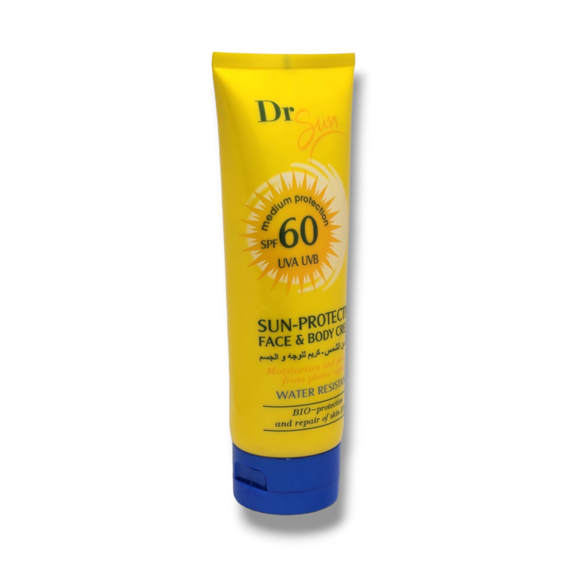 Dr Sun SPF60 170g Dr Sun SPF60 UVA UVB Sun-Protective Face and Body Cream 170g