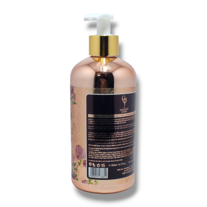 Hamidi Luxury Oud Rose Body Lotion By Armaf 500ml