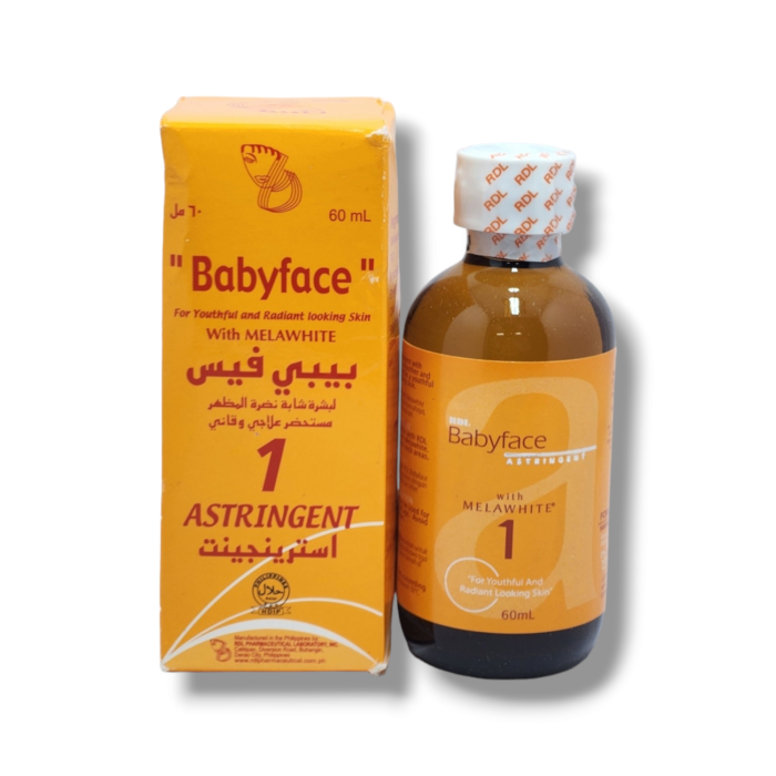 RDL Baby 1 Solution RDL Baby Face with melawhite (1 Astringent) 60ml