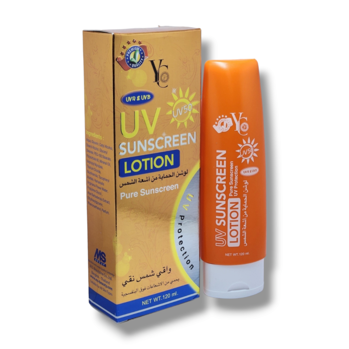 Yc Uv50 120ml Yc Sunscreen Uv50 Lotion 120ml