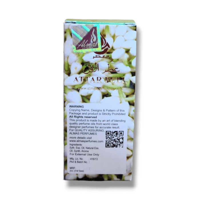 Almas Jasmine Attar For Long Lasting