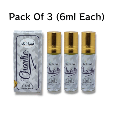 Al Hiza Charlie Perfume Roll-On Bottle Front