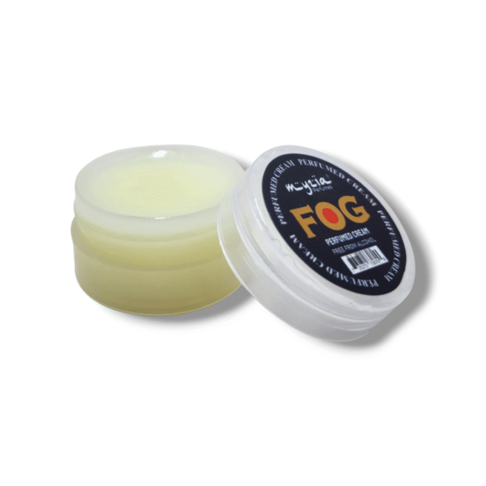 Myzia FOG Perfumed Cream 10g – Strong alcohol-free perfume cream inspired by FOG scent in compact size