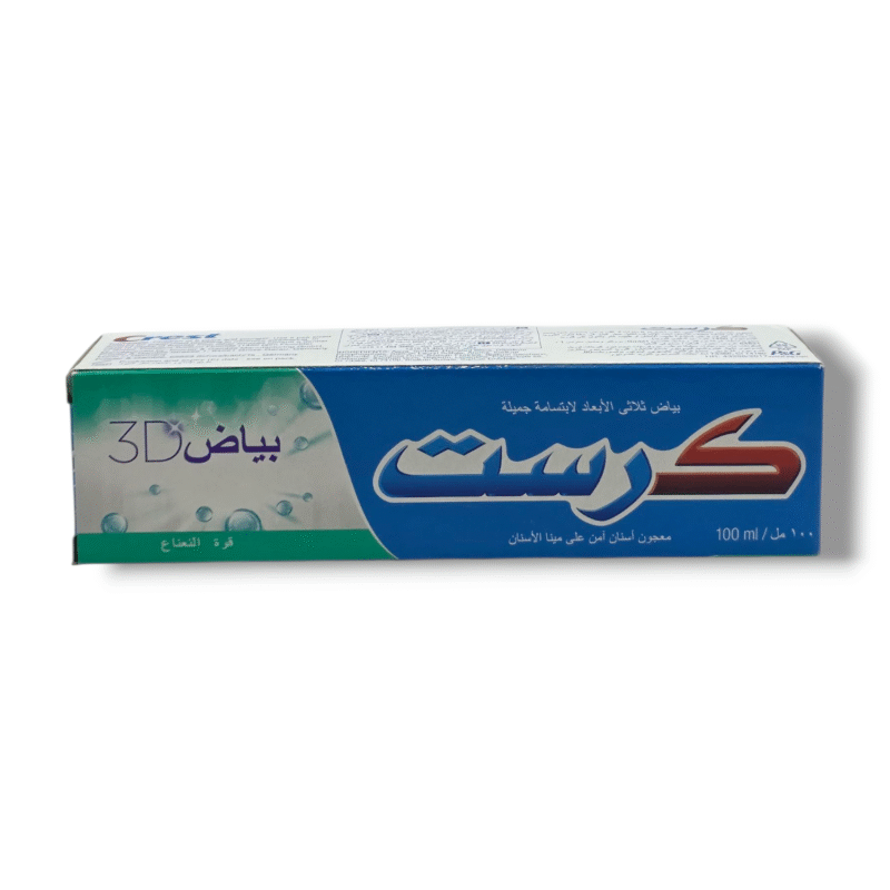 Crest 3D White Extreme Mint Toothpaste 100ml – Whitening & Fresh Mint Flavor