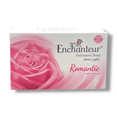 Enchanteur Romantic Perfumed Soap 125g – Rose & Jasmine Scented Bar