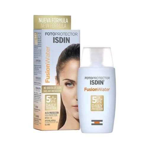 ISDIN Fotoprotector Fusion Water SPF 50 50ml – Lightweight Daily Sunscreen