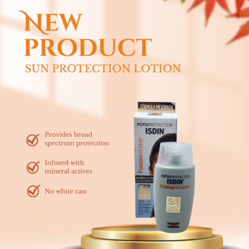 ISDIN Fotoprotector Fusion Water SPF 50 50ml – Lightweight Daily Sunscreen