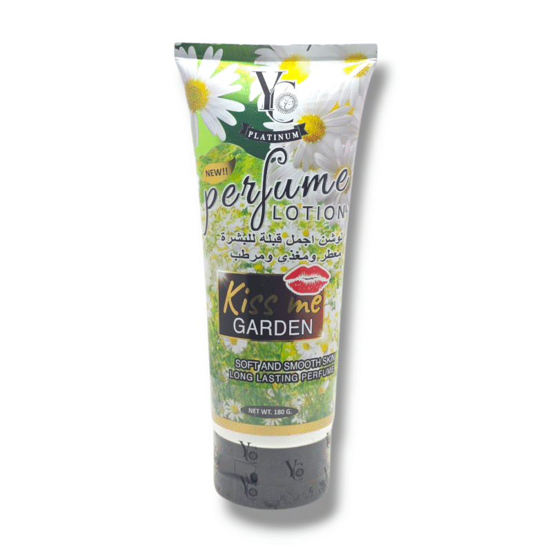 YC Perfume Lotion Kiss Me Garden 180g – Soft and Smooth Floral Scent Body Lotion