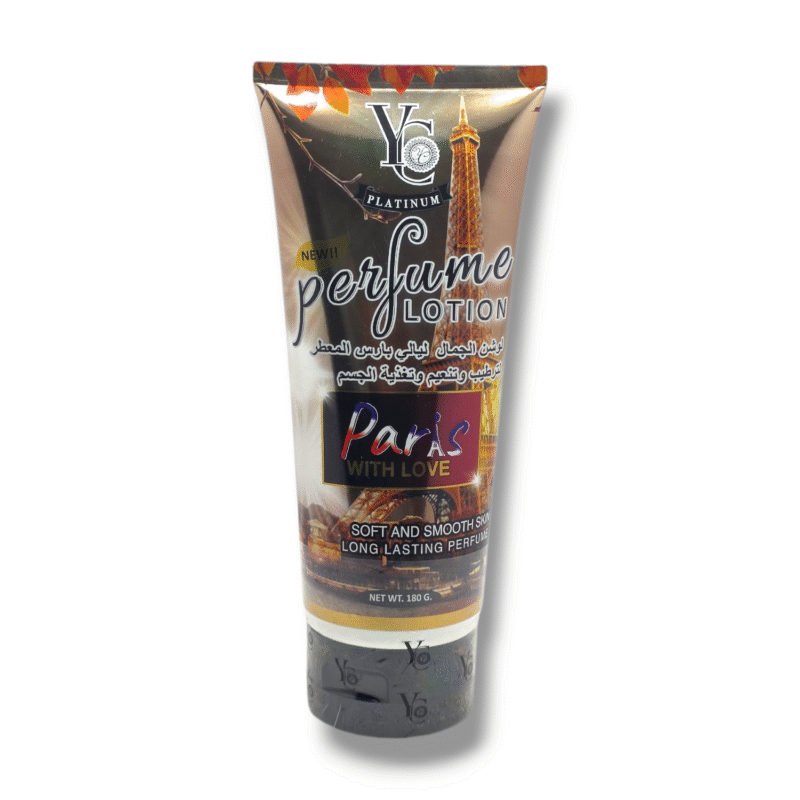 YC Perfume Lotion Paris With Love 180g – Romantic Floral Scent Body Moisturizer