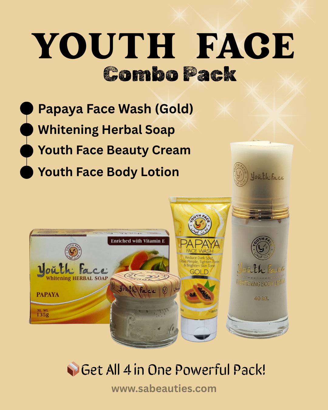 YOUTH FACE Combo 4in1 YOUTH FACE Combo 4in1