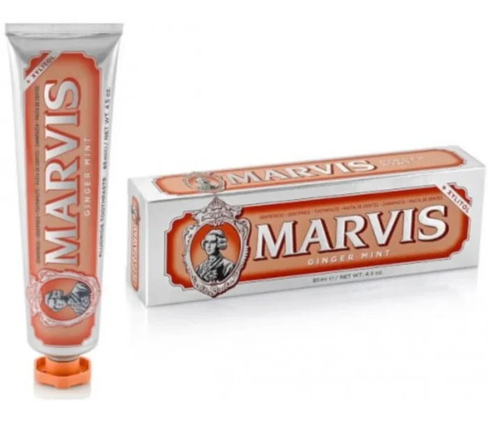 Marvis Ginger Mint Toothpaste 85ml – Premium Italian Whitening Toothpaste