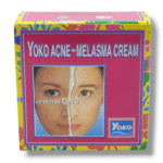 Yoko Acne-Melasma Q-10 Cream 4g made in Thailand for clearer, nourished, and acne-free skin