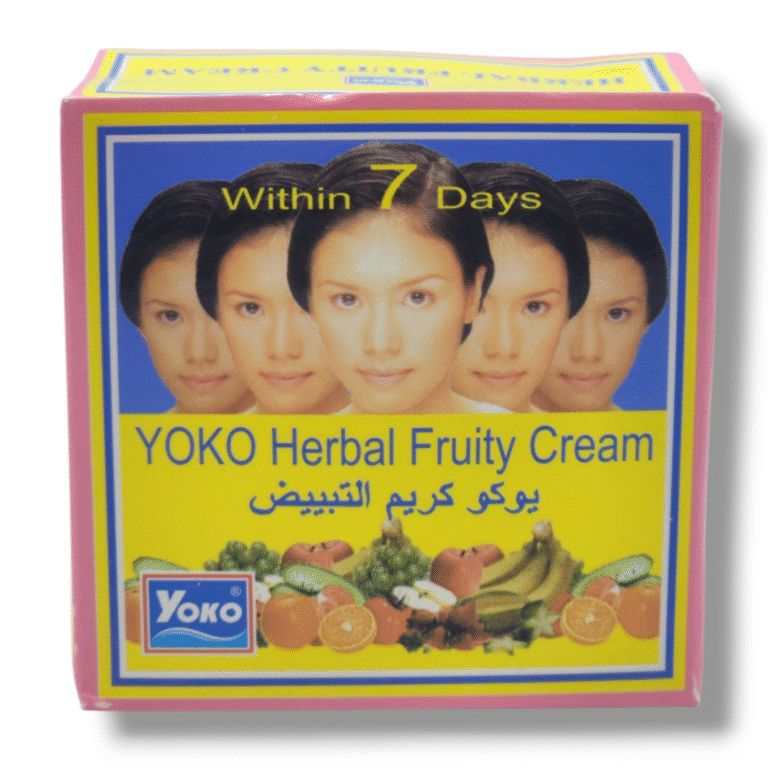 Yoko Herbal Fruity Cream 4g made in Thailand for bright, smooth, and nourished skin