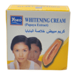 Yoko Papaya Skin Whitening Cream 4g made in Thailand for bright, smooth, and nourished skin