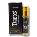 Almas Deed's Black Attar 8ml (Unisex, Long-Lasting Floral) 8ml