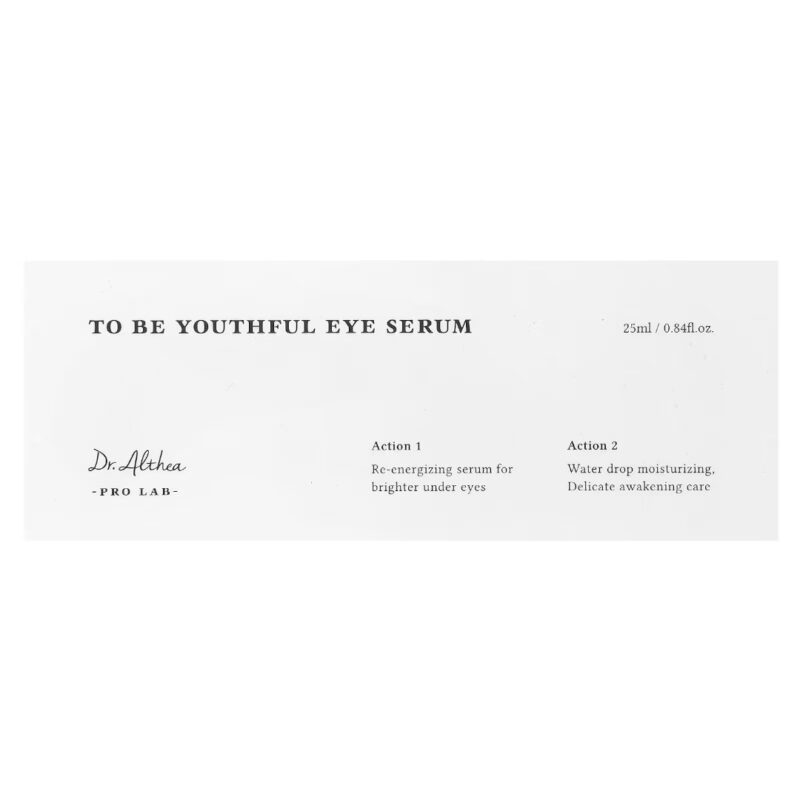 Dr. Althea, To Be Youthful Eye Serum (25 ml)