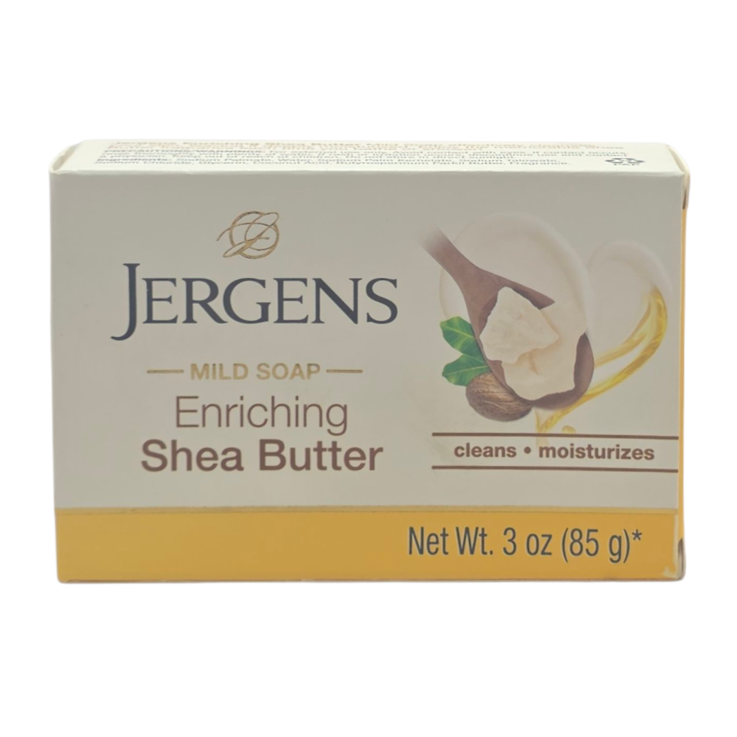 Jergens Enriching Shea Butte Soap (2 Pack of 85g) 8 Jergens Enriching Shea Butte Soap (2 Pack of 85g)