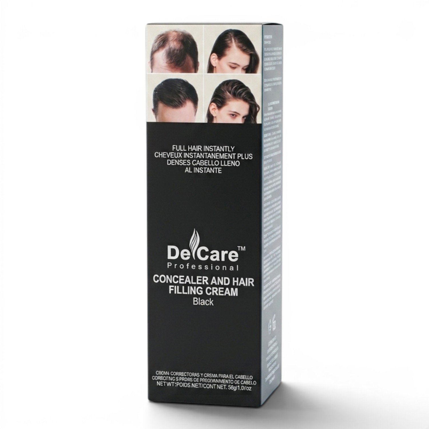 DeCare-Professional-Concealer-and-Hair-Filling-Cream-Black.jpg DeCare Professional Concealer and Hair Filling Cream (Black) - Image 1