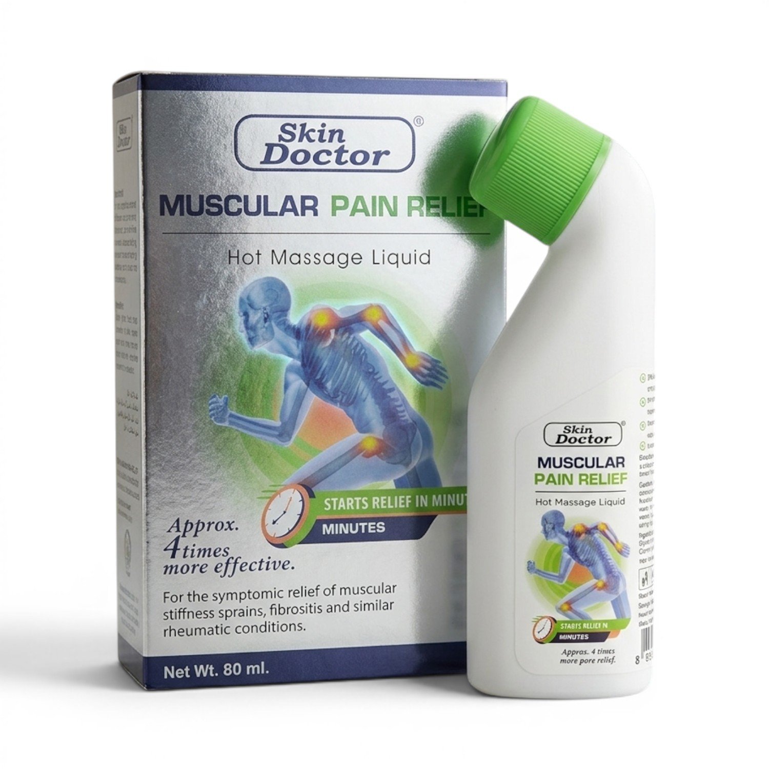Skin-Doctor-Muscular-Pain-Relief-Hot-Massage-Liquid-80ml.jpg Skin Doctor Muscular Pain Relief Hot Massage Liquid 80ml - Image 1
