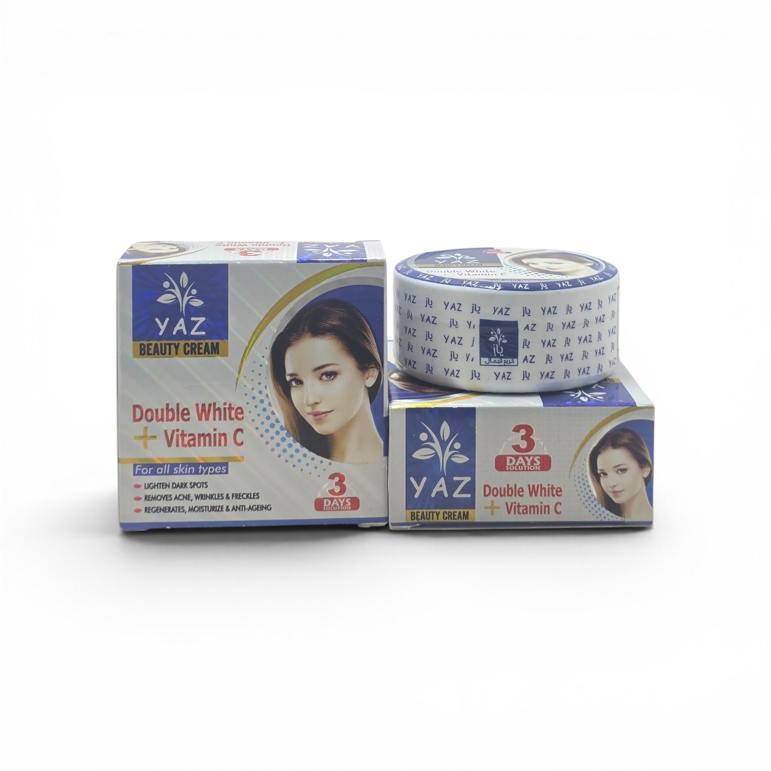 Yaz-Double-White-Vitamin-C-Beauty-Cream-30g-11.jpg Yaz Double White Vitamin C Beauty Cream 30g - Image 1