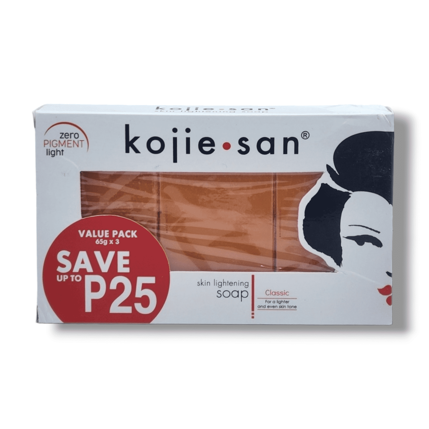 Kojie San Skin Lightening Soap 65g (Pack of 3) Kojie San Skin Lightening Soap 65g (Pack of 3)